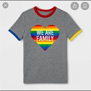 Pride Gender Inclusive We Are Family Graphic T-Shirt unisex